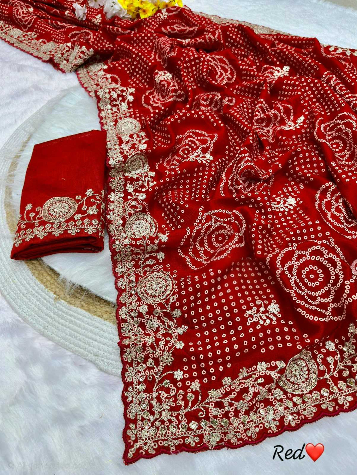 Vichitra Silk Soft Saree