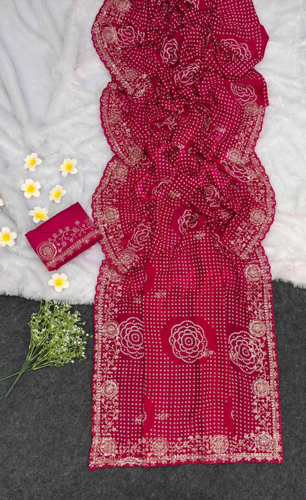 Vichitra Silk Soft Saree