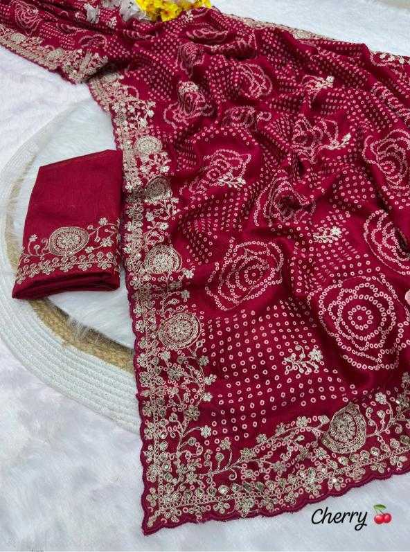 Vichitra Silk Soft Saree