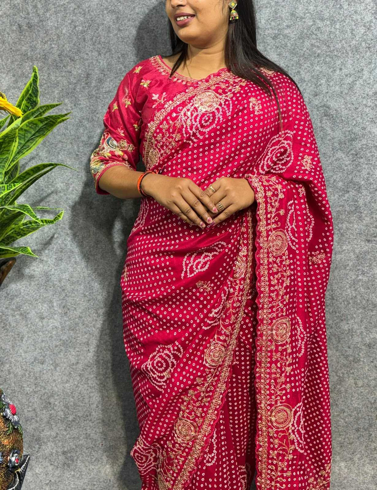 Vichitra Silk Soft Saree