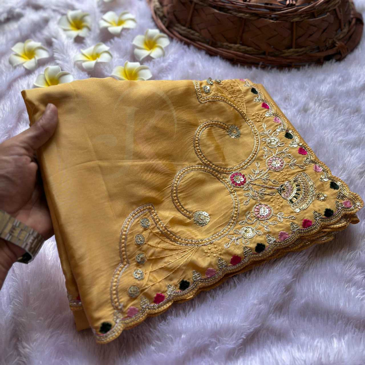 Crepe Silk Saree