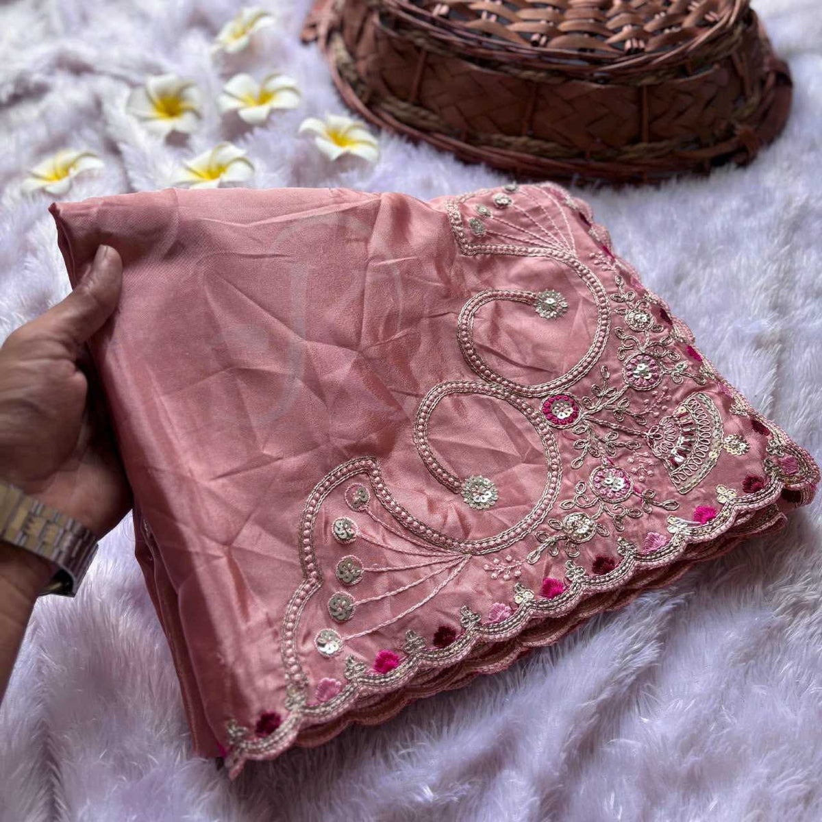 Crepe Silk Saree