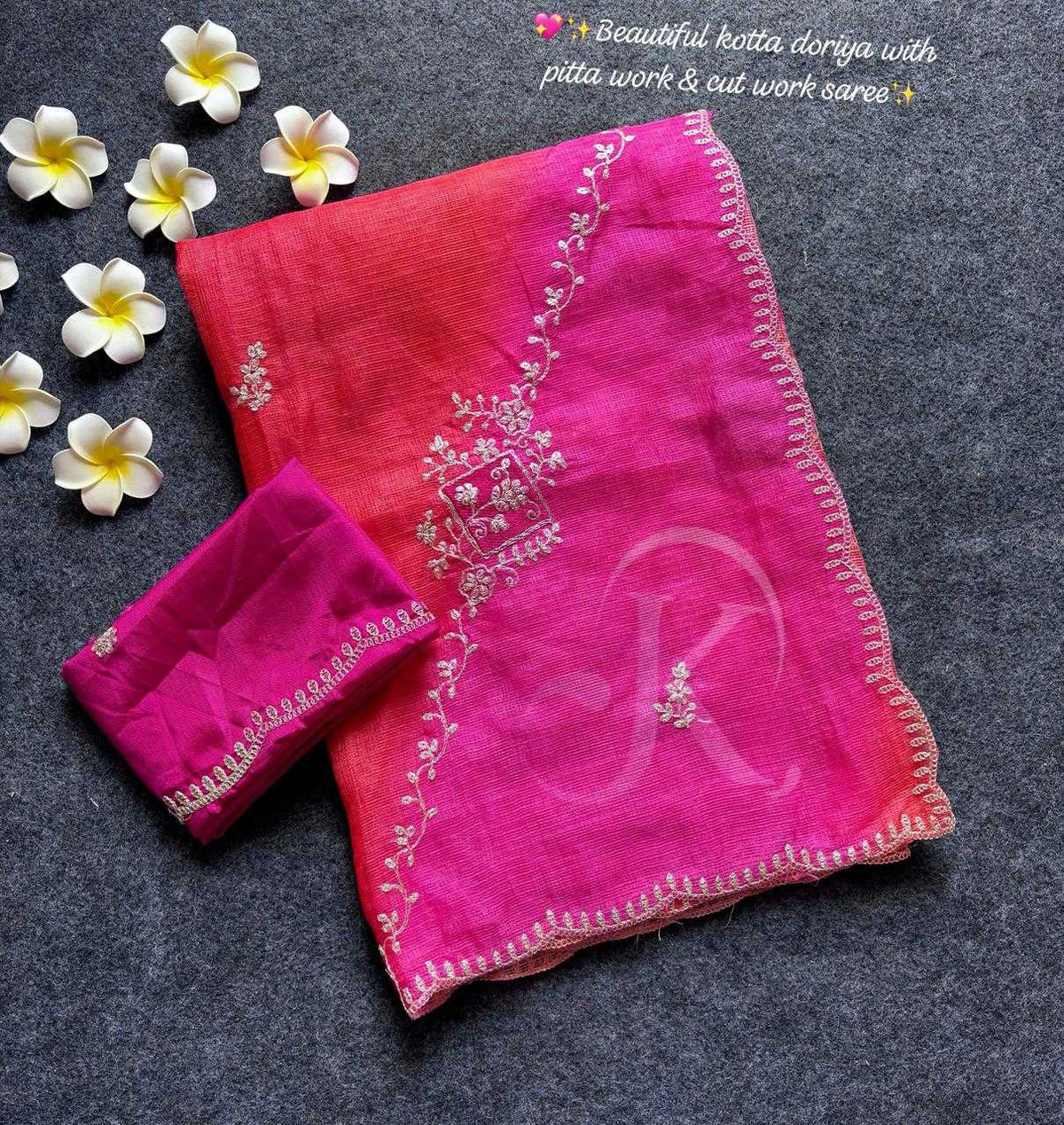 Soft Kota Doria Saree
