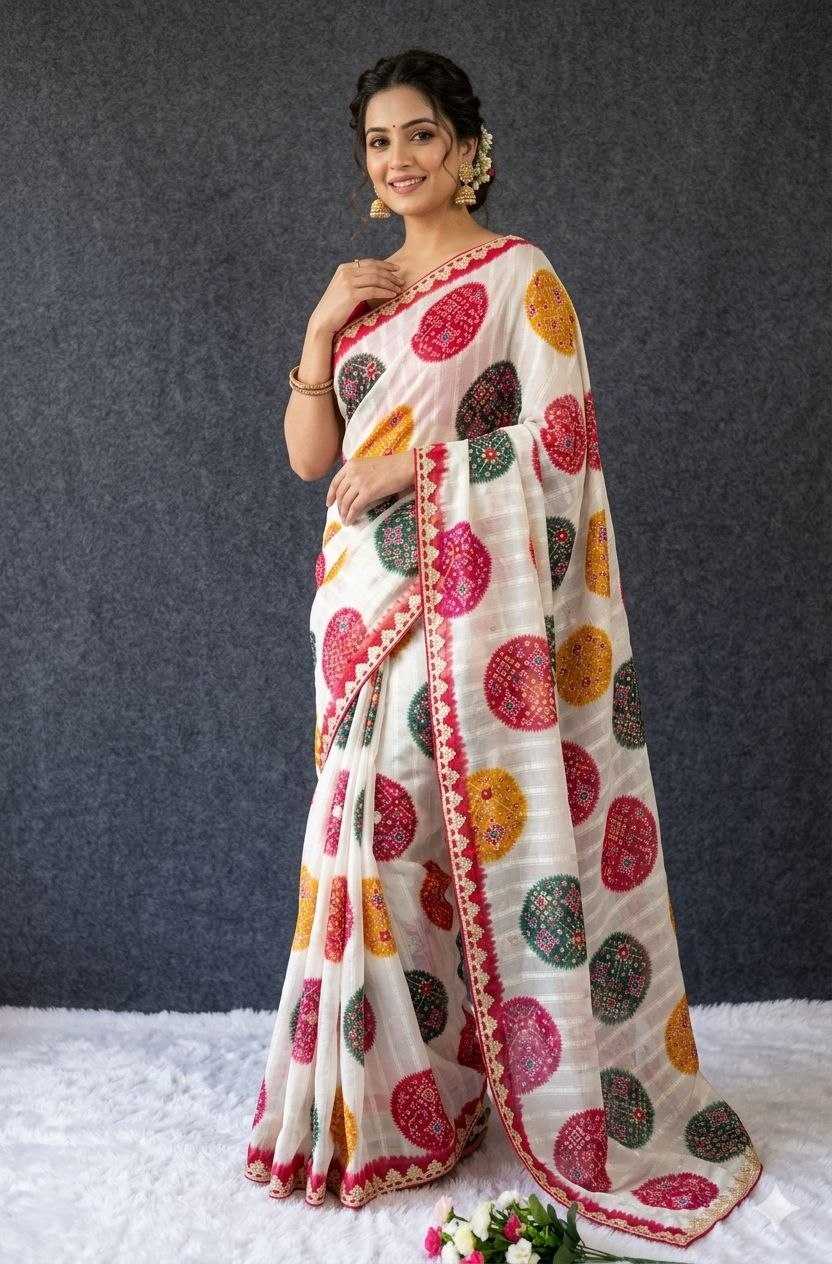 Chiffon Designer Saree