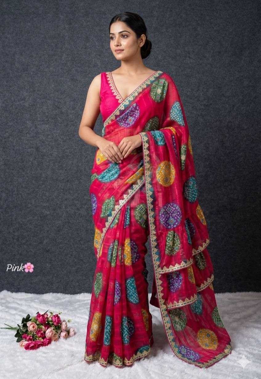 Chiffon Designer Saree