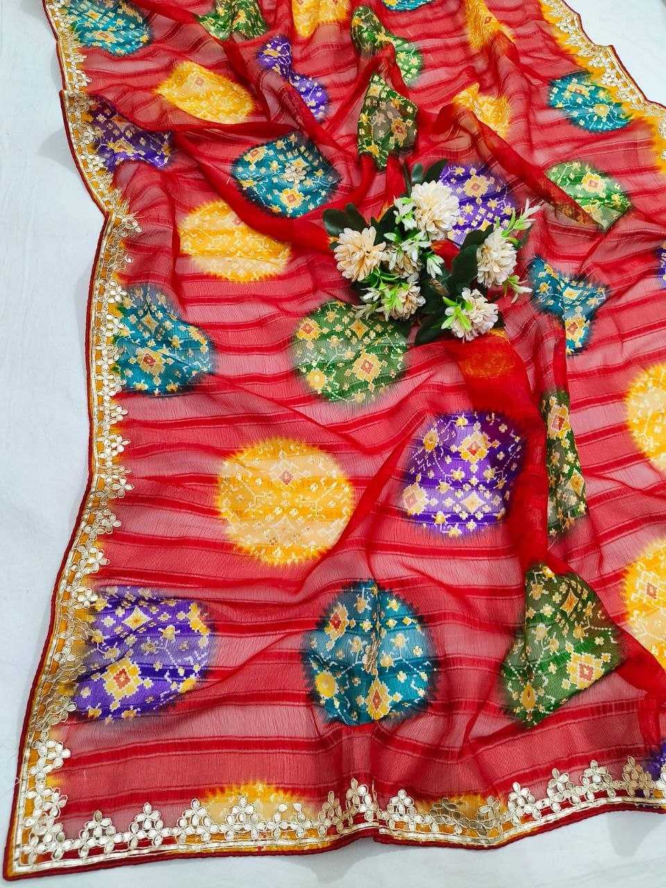 Chiffon Designer Saree
