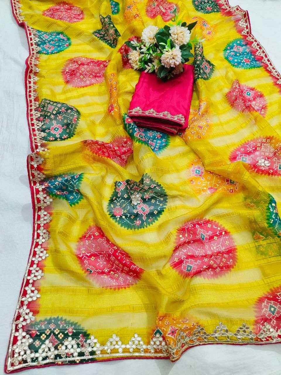 Chiffon Designer Saree