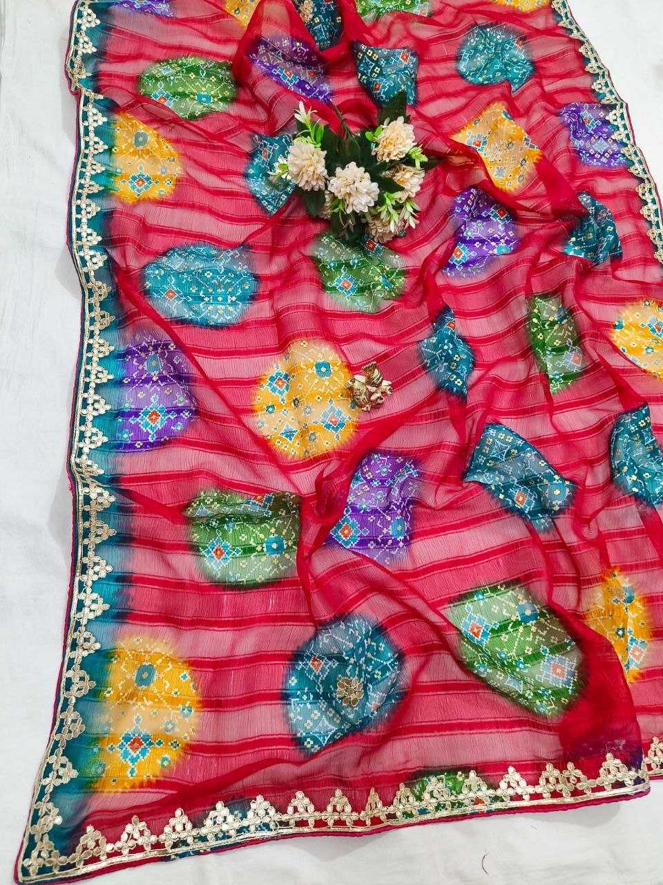 Chiffon Designer Saree