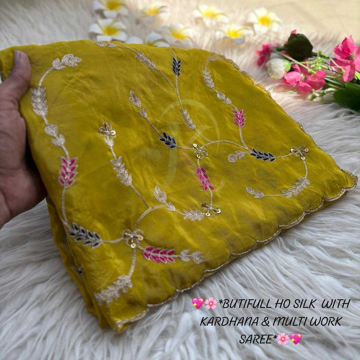 Pure Silk Traditional Saree in Rani