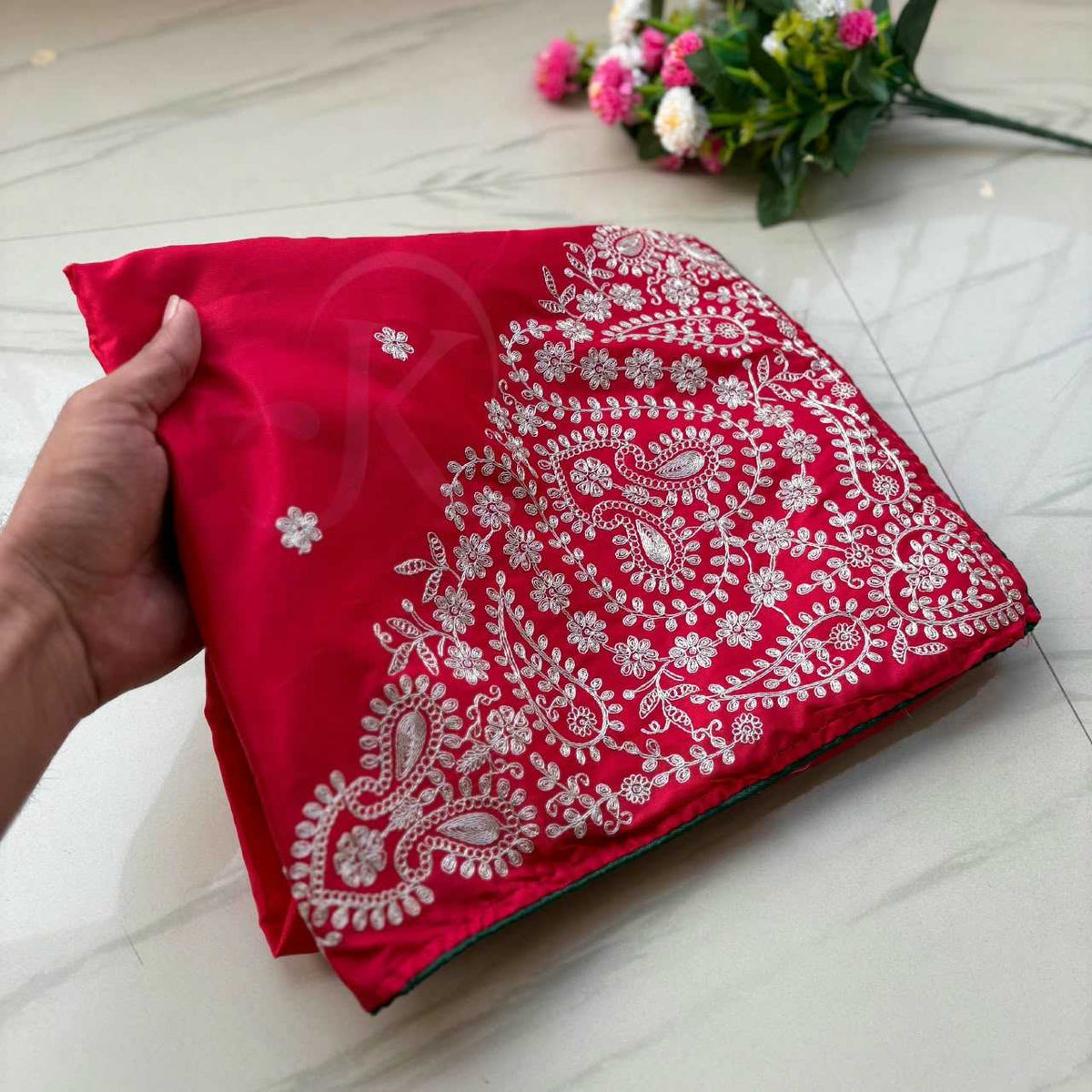 Soft Silk Saree in Wine
