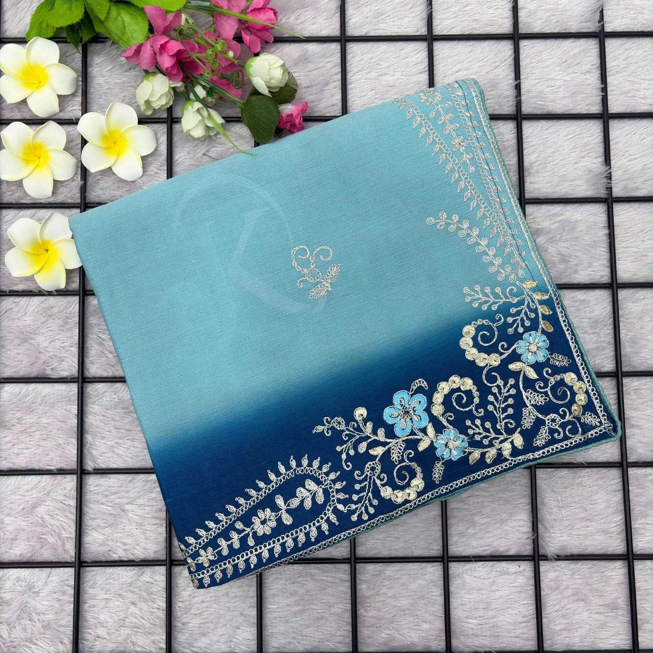Chinon Silk Traditional Saree