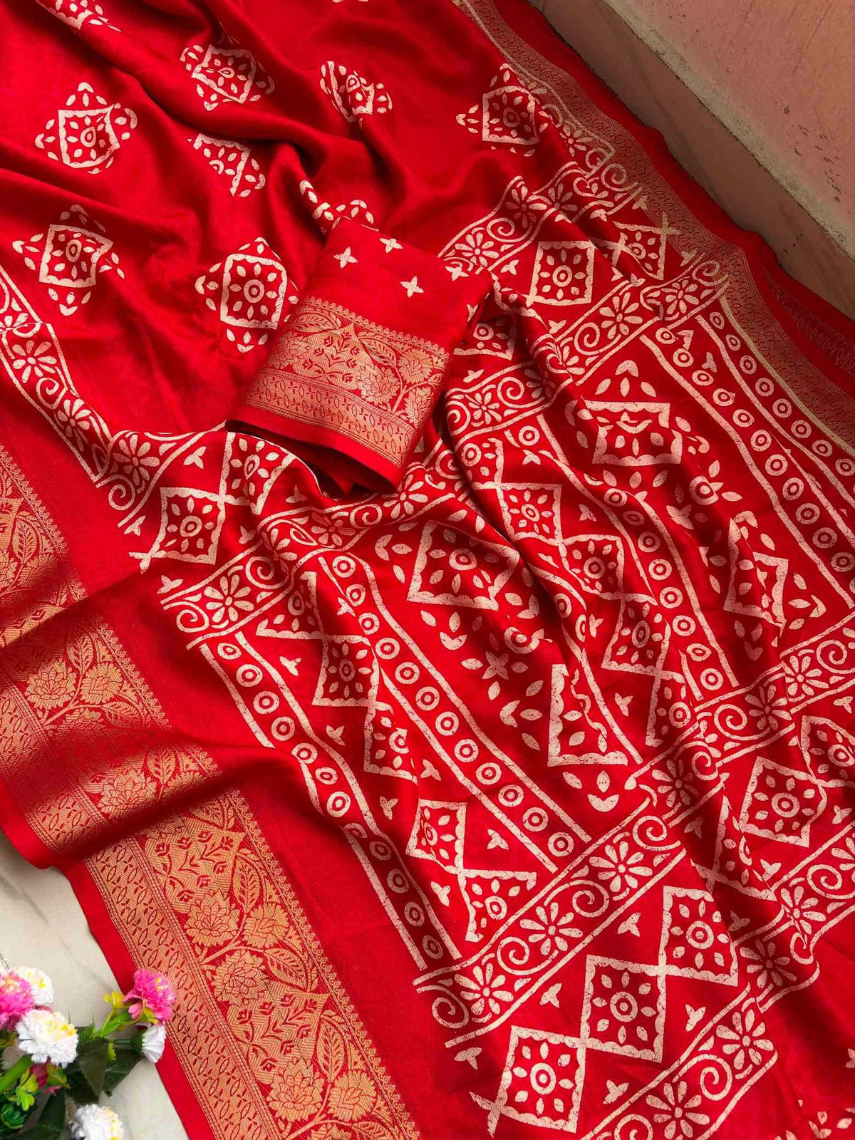Pure Silk Traditional Saree in Purple