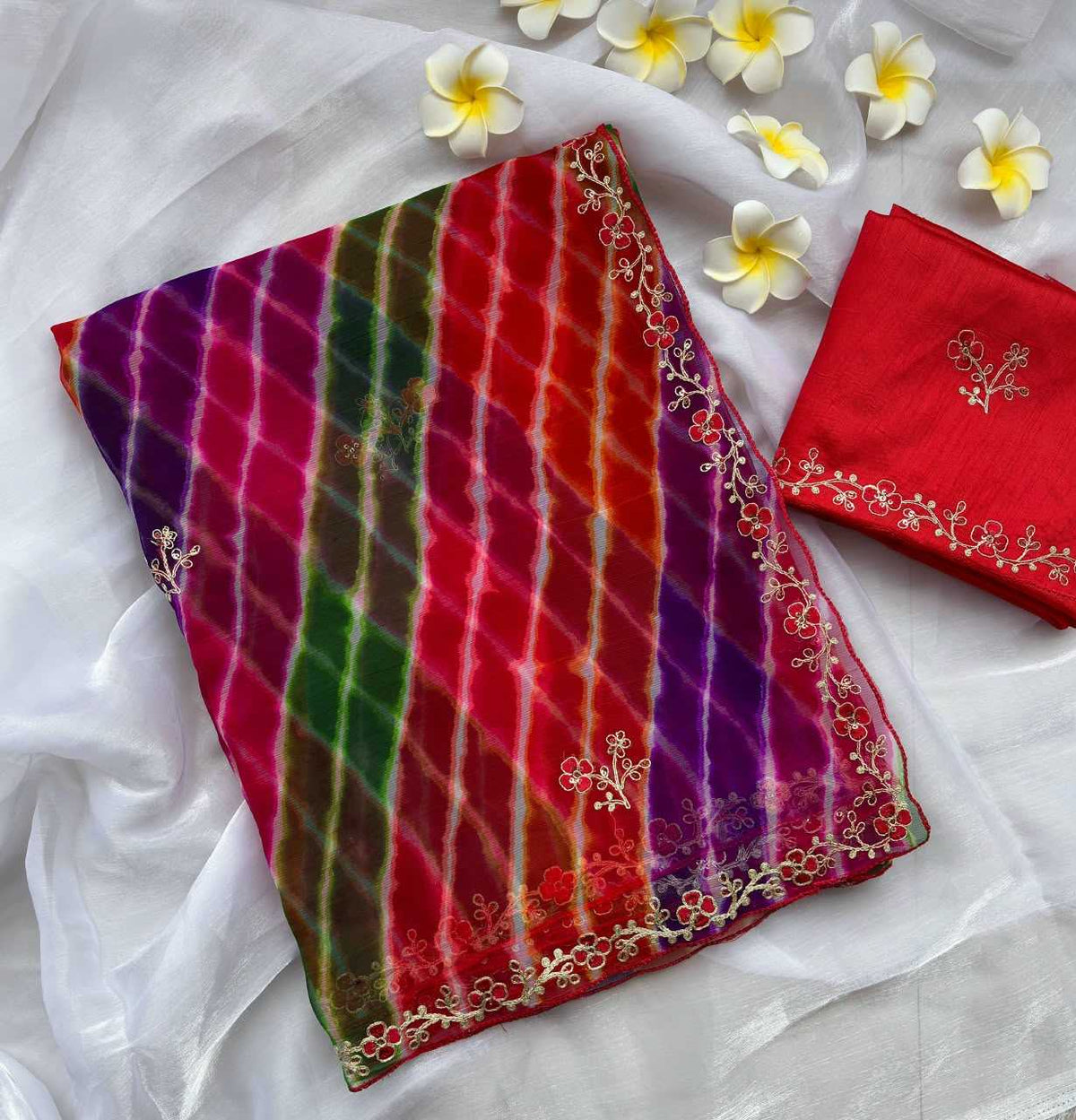 Chiffon Designer Saree 396