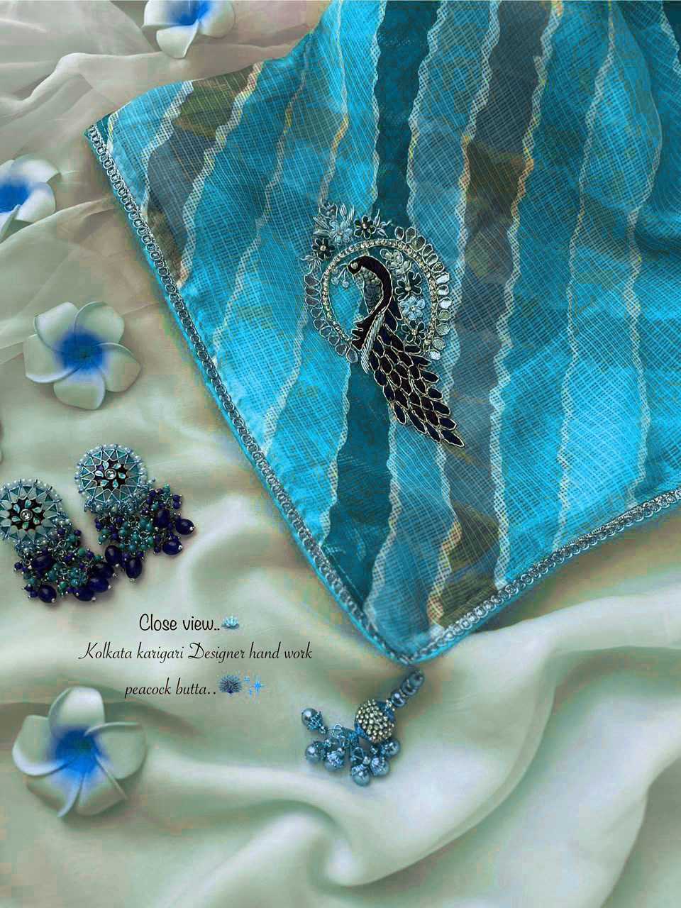 Soft Kota Leheriya Saree