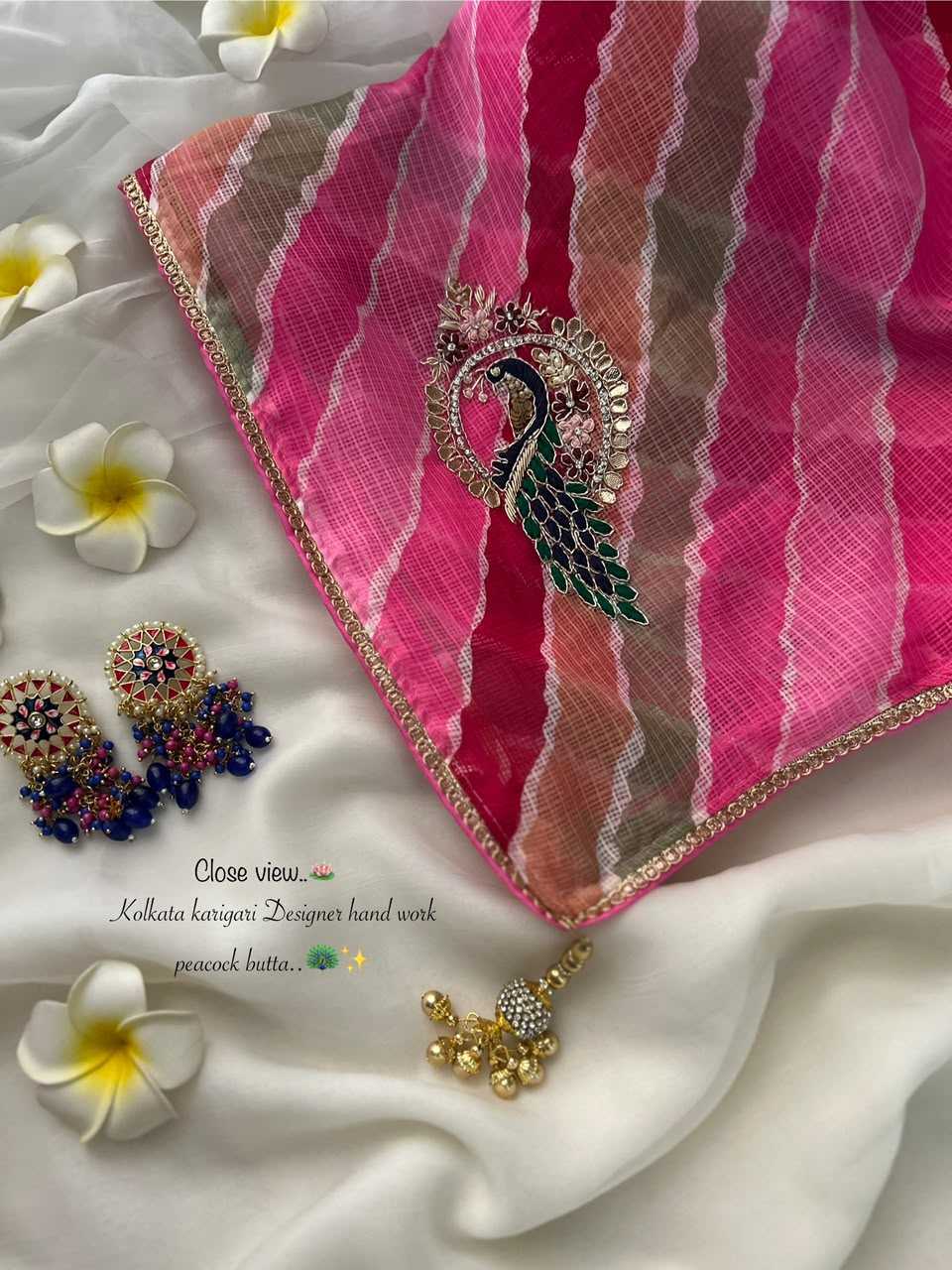 Soft Kota Leheriya Saree