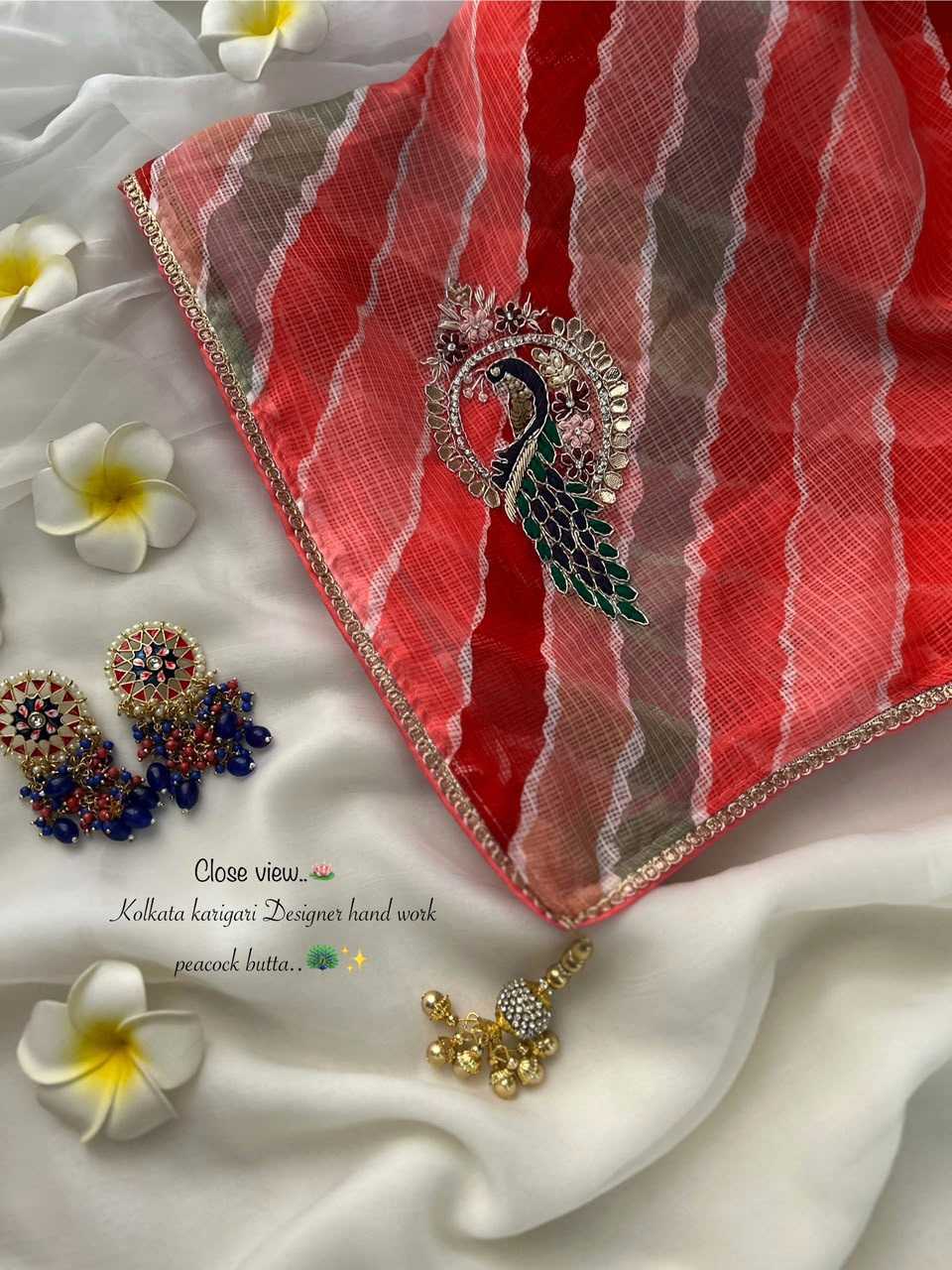 Soft Kota Leheriya Saree
