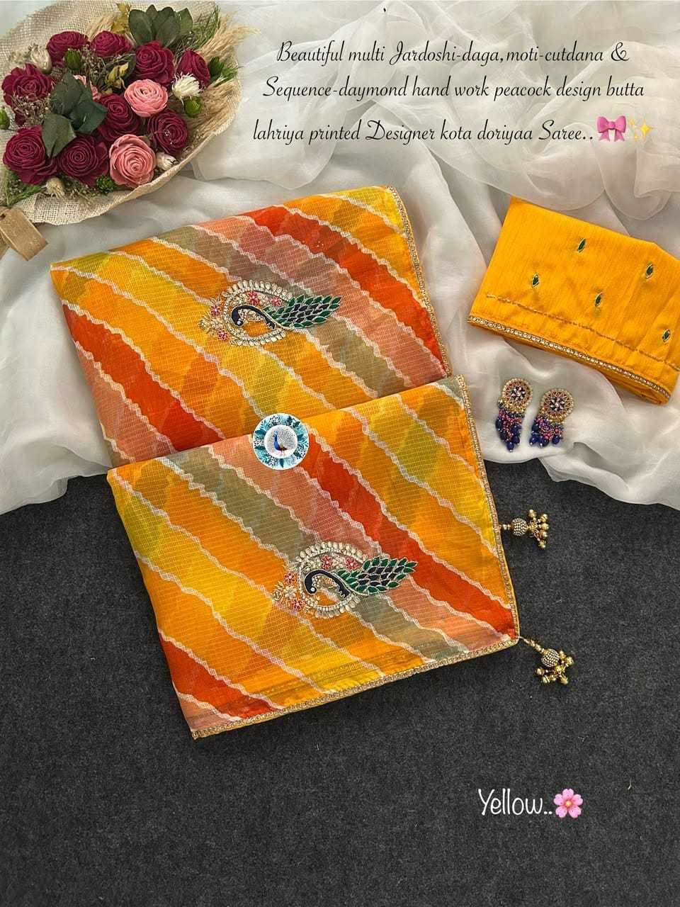 Soft Kota Sequence Saree