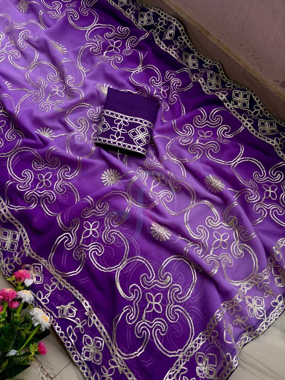 Georgette Designer Saree