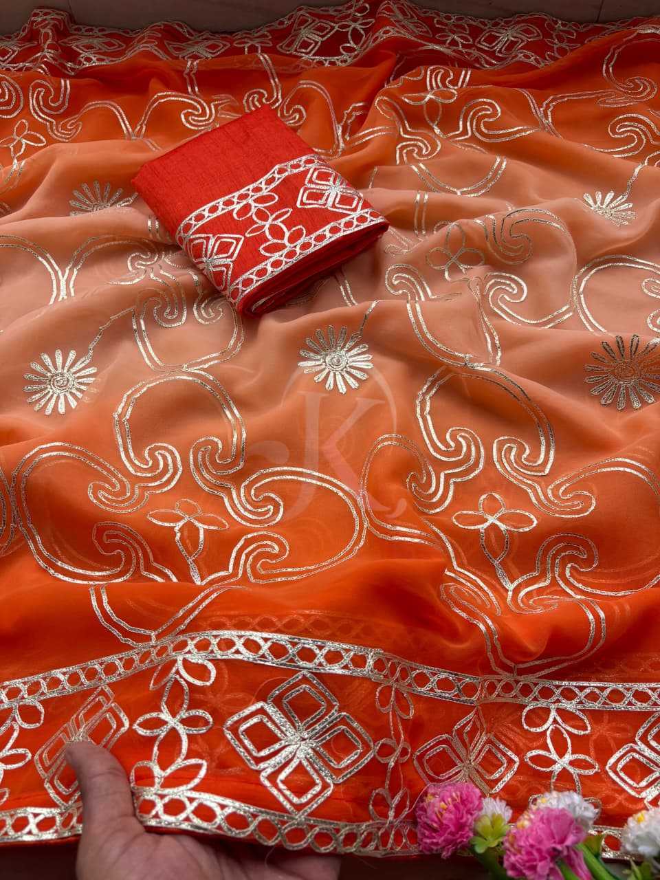 Georgette Designer Saree