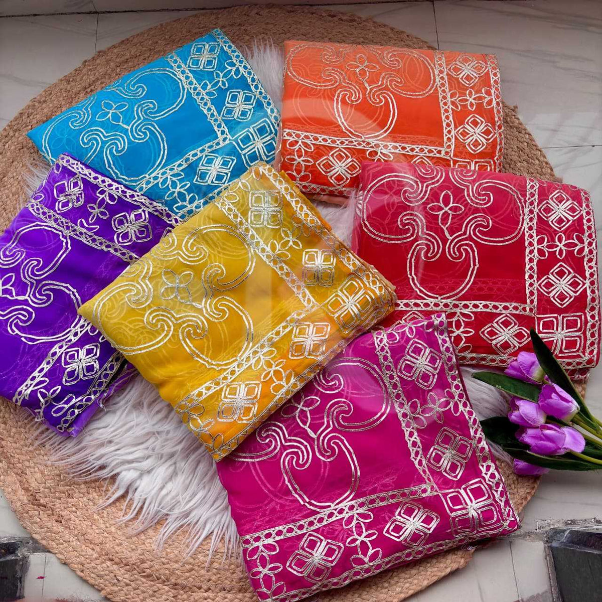 Georgette Designer Saree