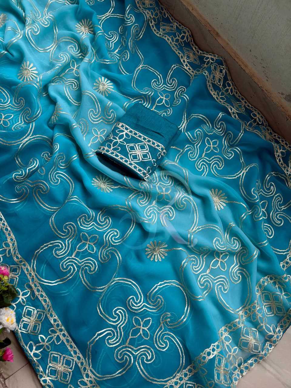 Georgette Designer Saree