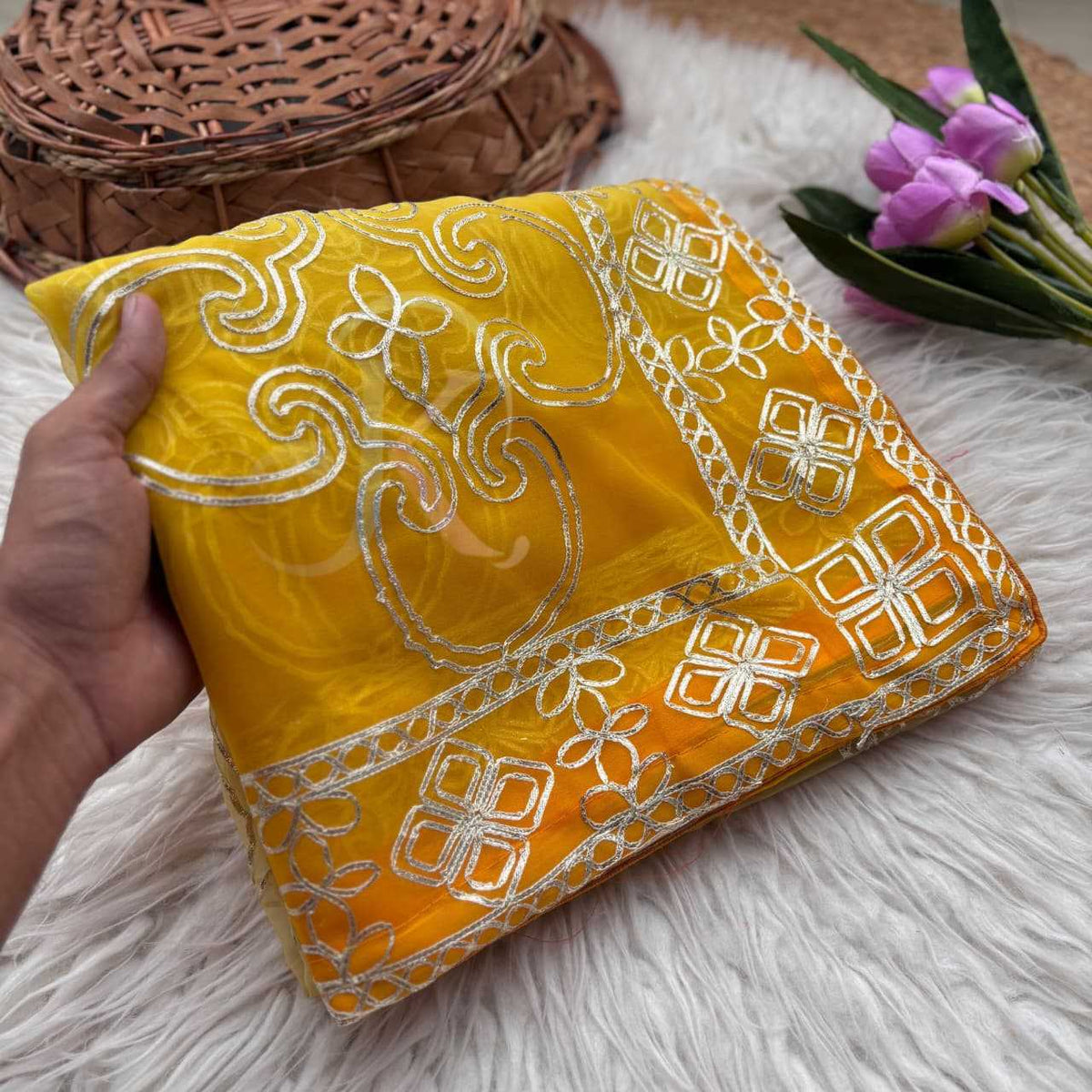Georgette Designer Saree