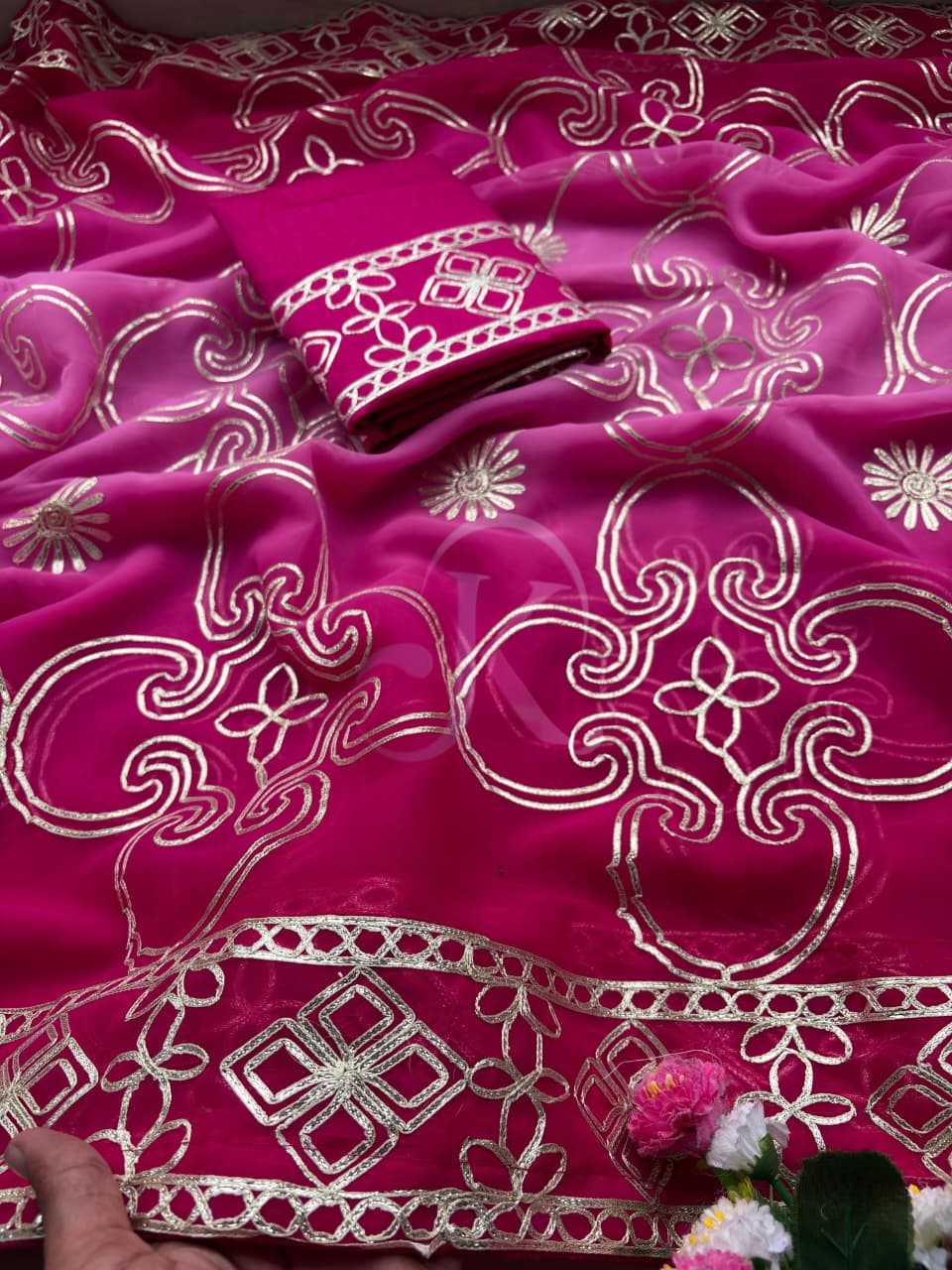Georgette Designer Saree