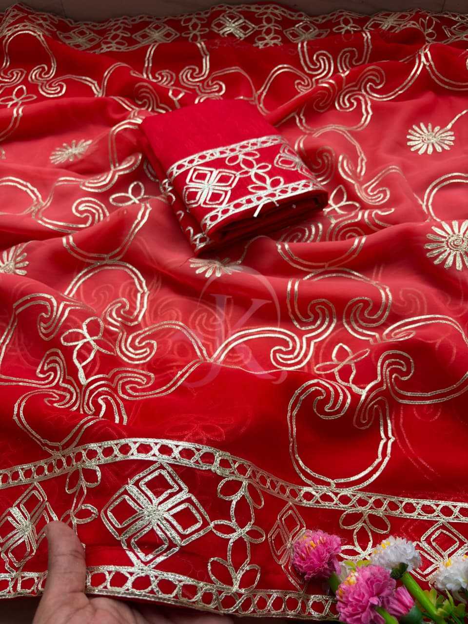 Georgette Designer Saree