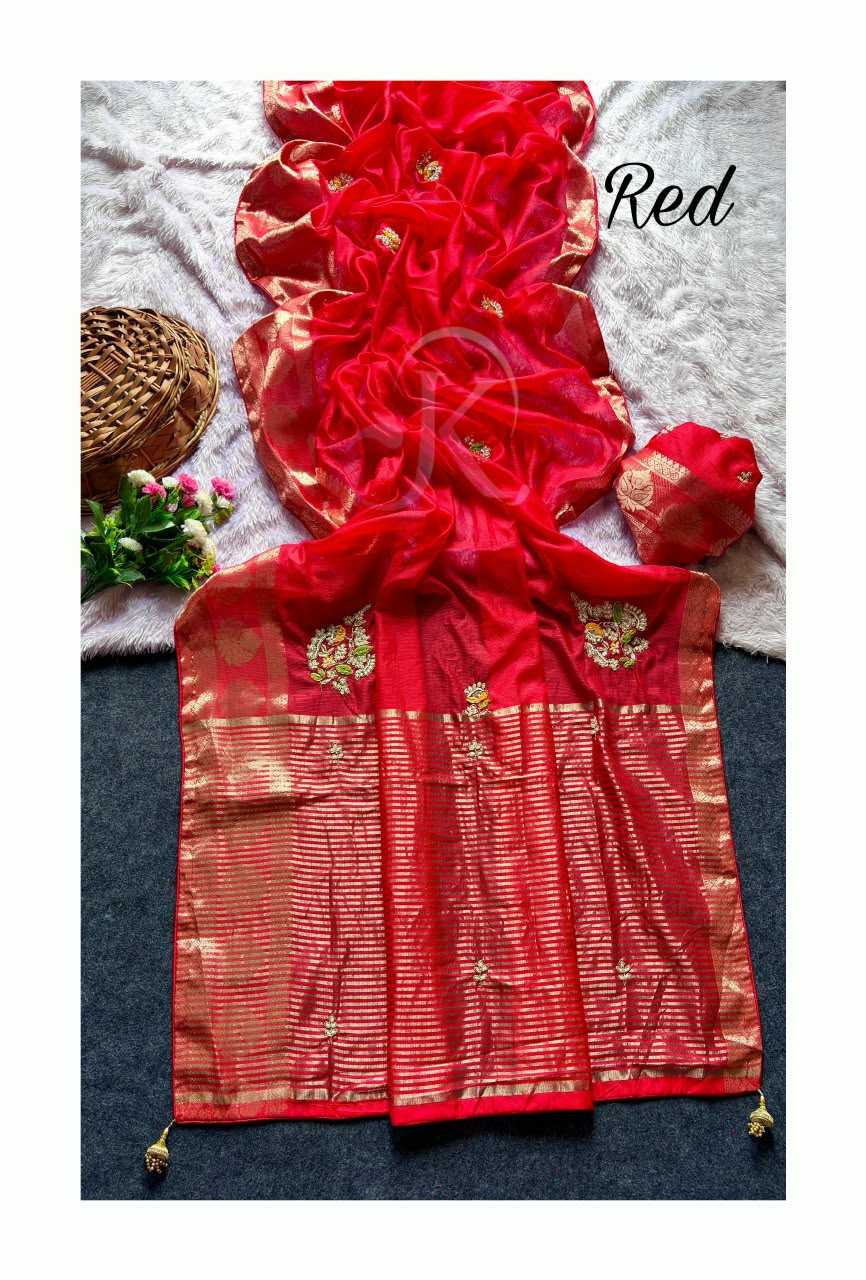 Soft Cotton Sequence Saree