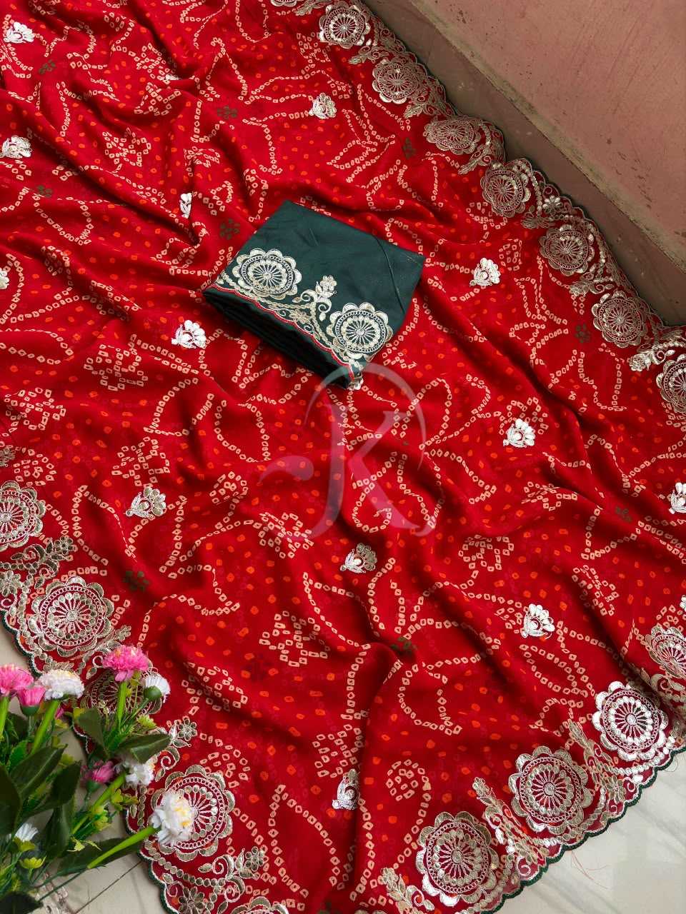Georgette Designer Saree 433