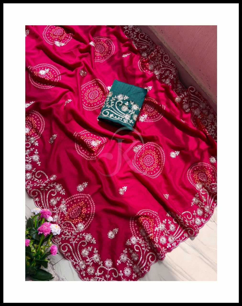Vichitra Silk Heavy Saree