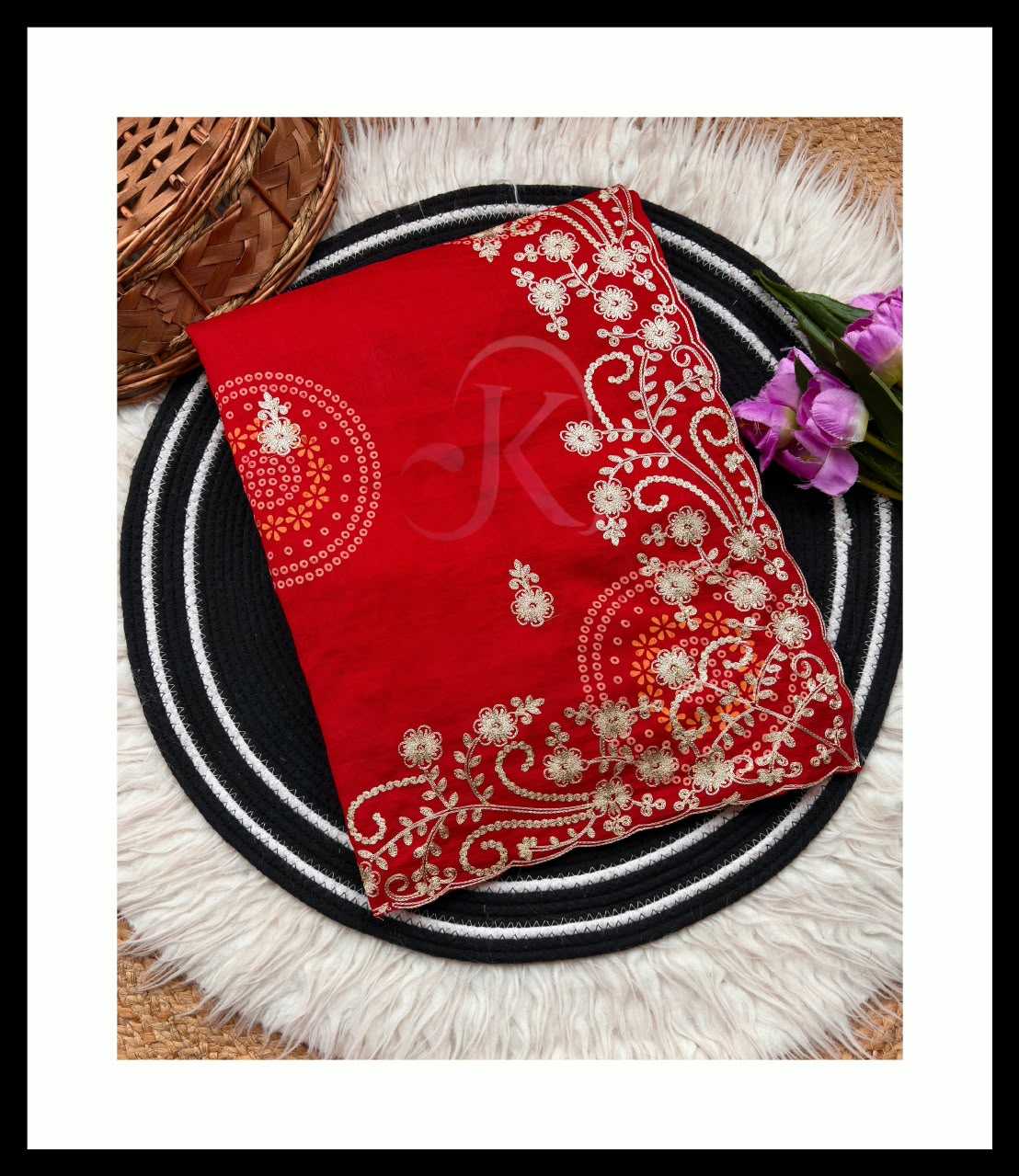 Vichitra Silk Heavy Saree
