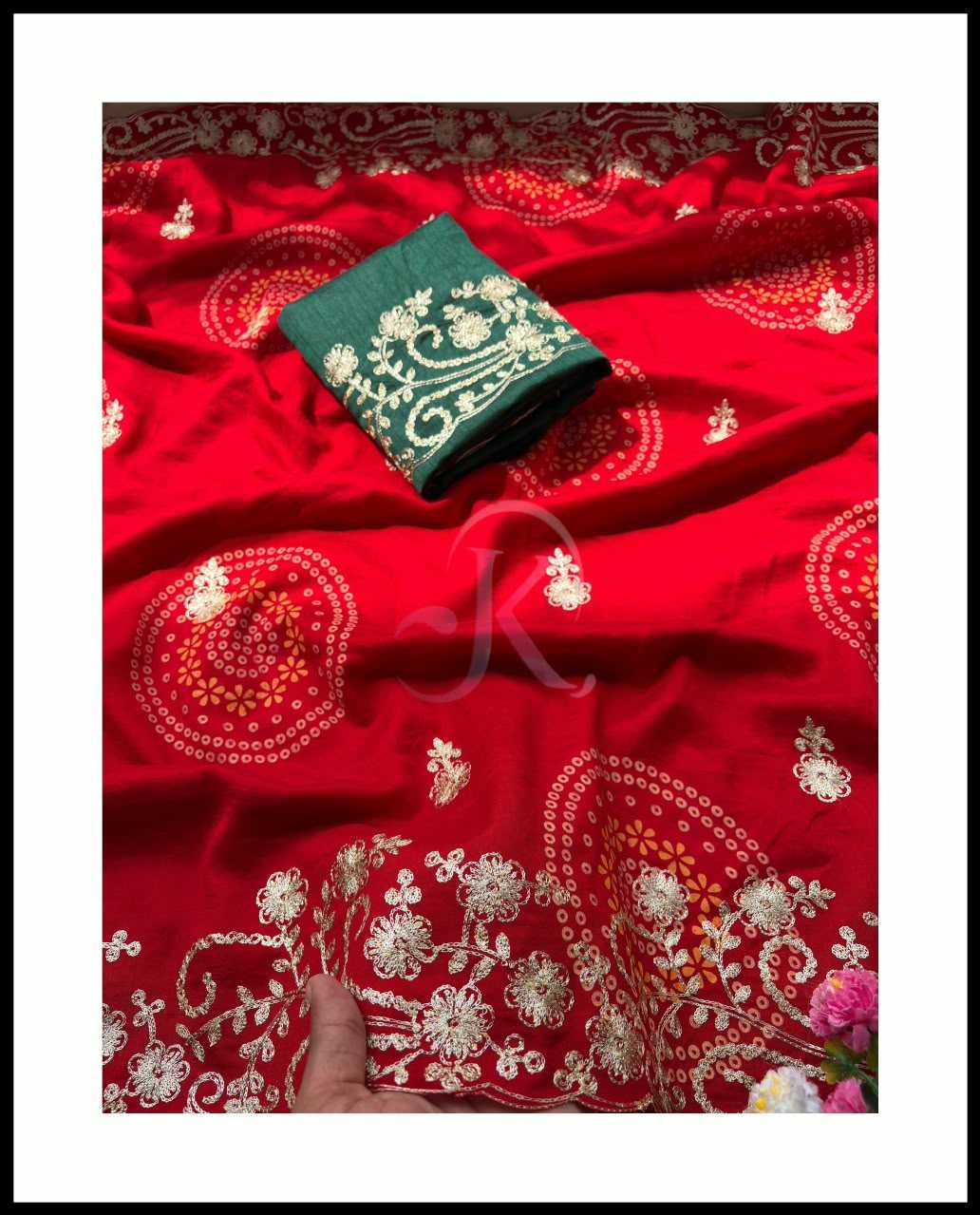 Vichitra Silk Heavy Saree