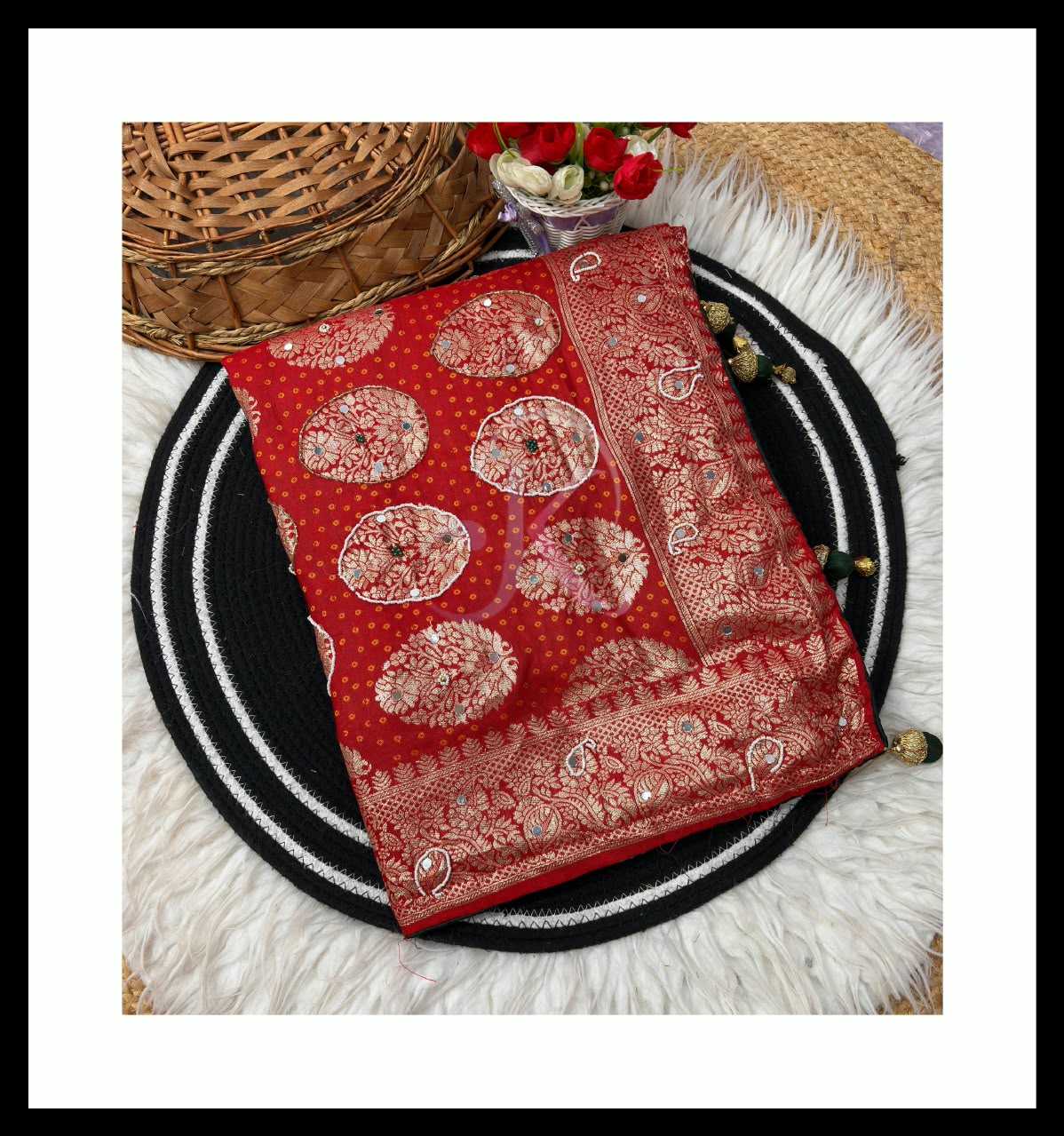Soft Dola Designer Saree