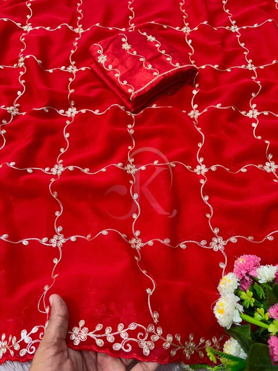 Premium Georgette Designer Saree