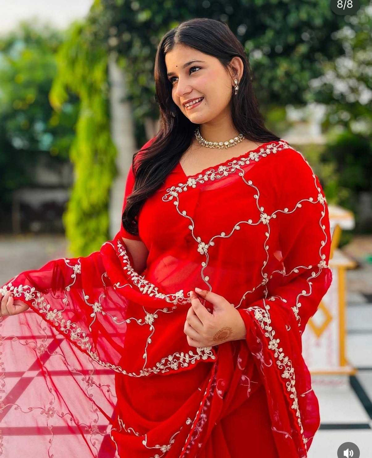 Premium Georgette Designer Saree