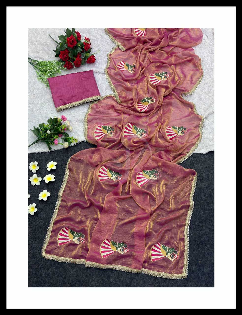 Satin Silk Soft Saree