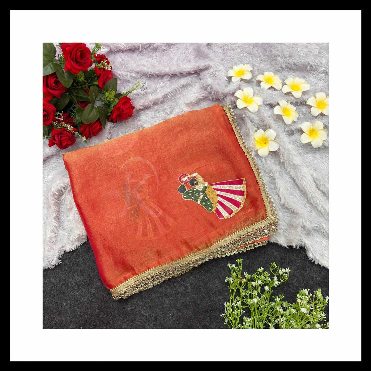 Satin Silk Soft Saree