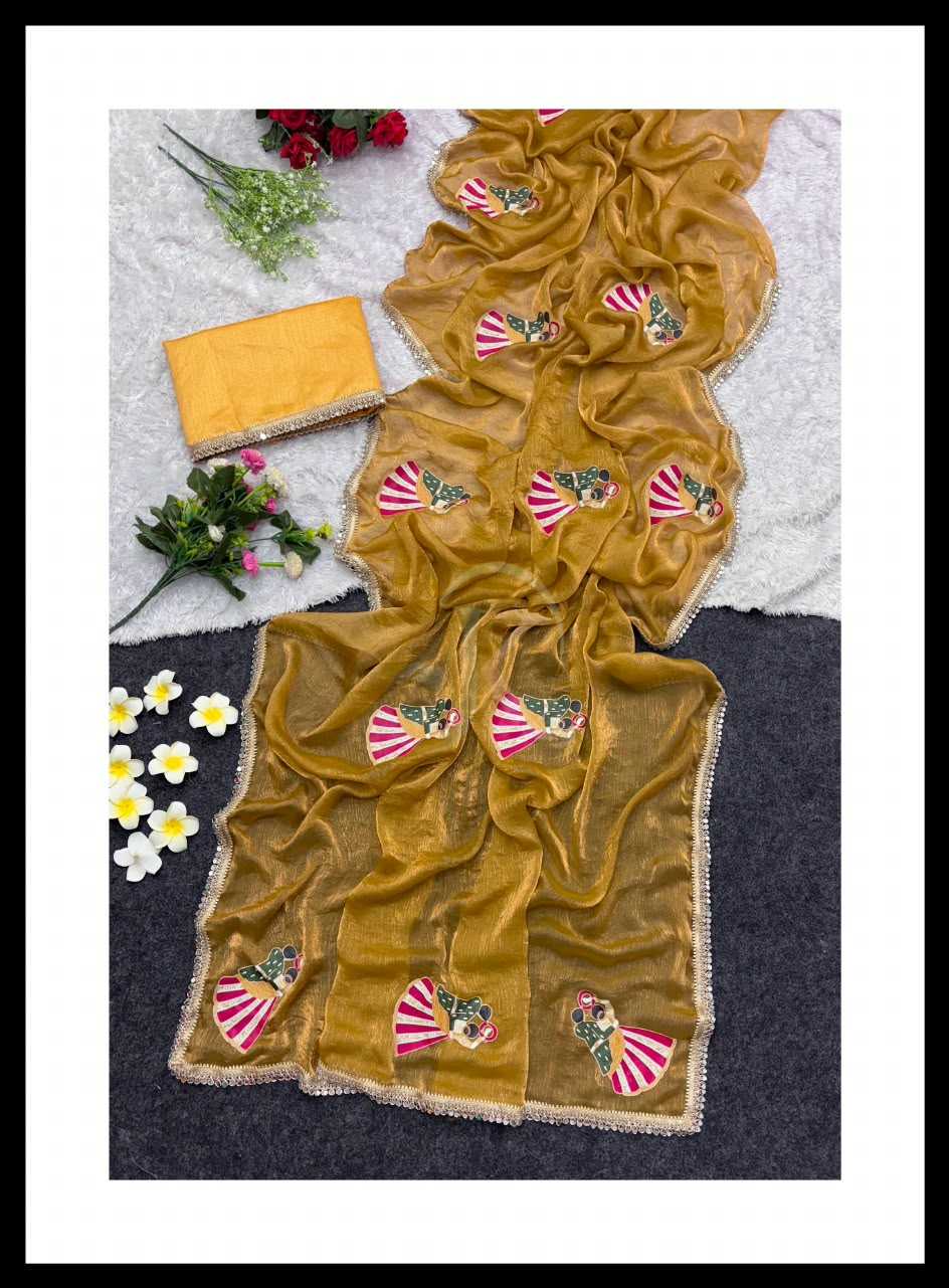 Satin Silk Soft Saree