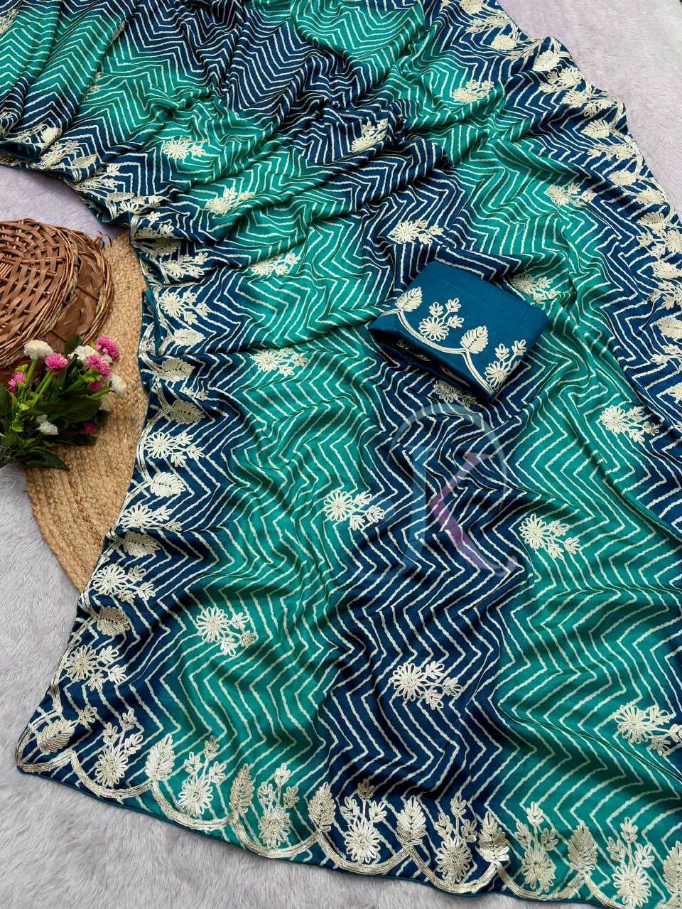 Ananya Chinon Silk Soft Saree
