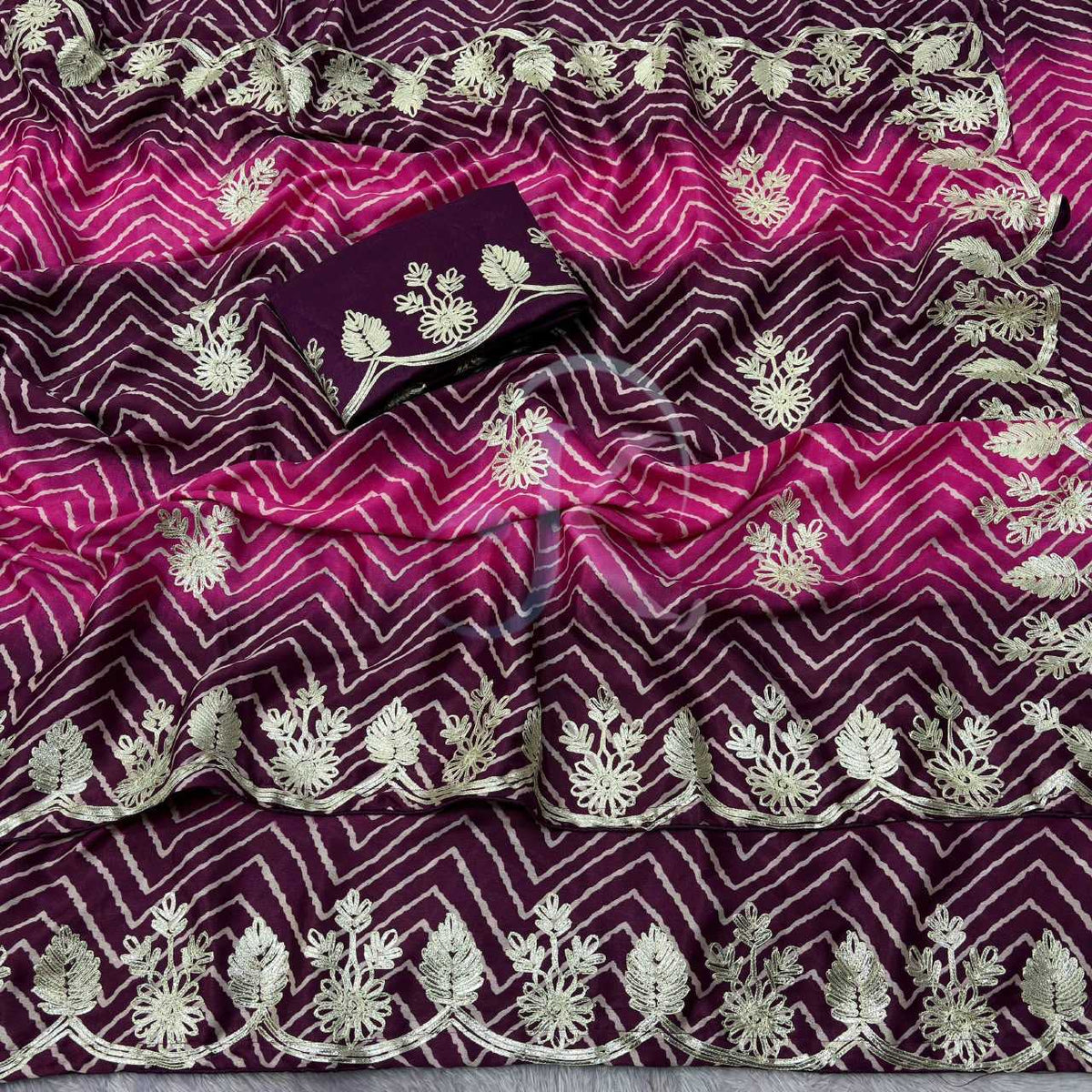 Ananya Chinon Silk Soft Saree