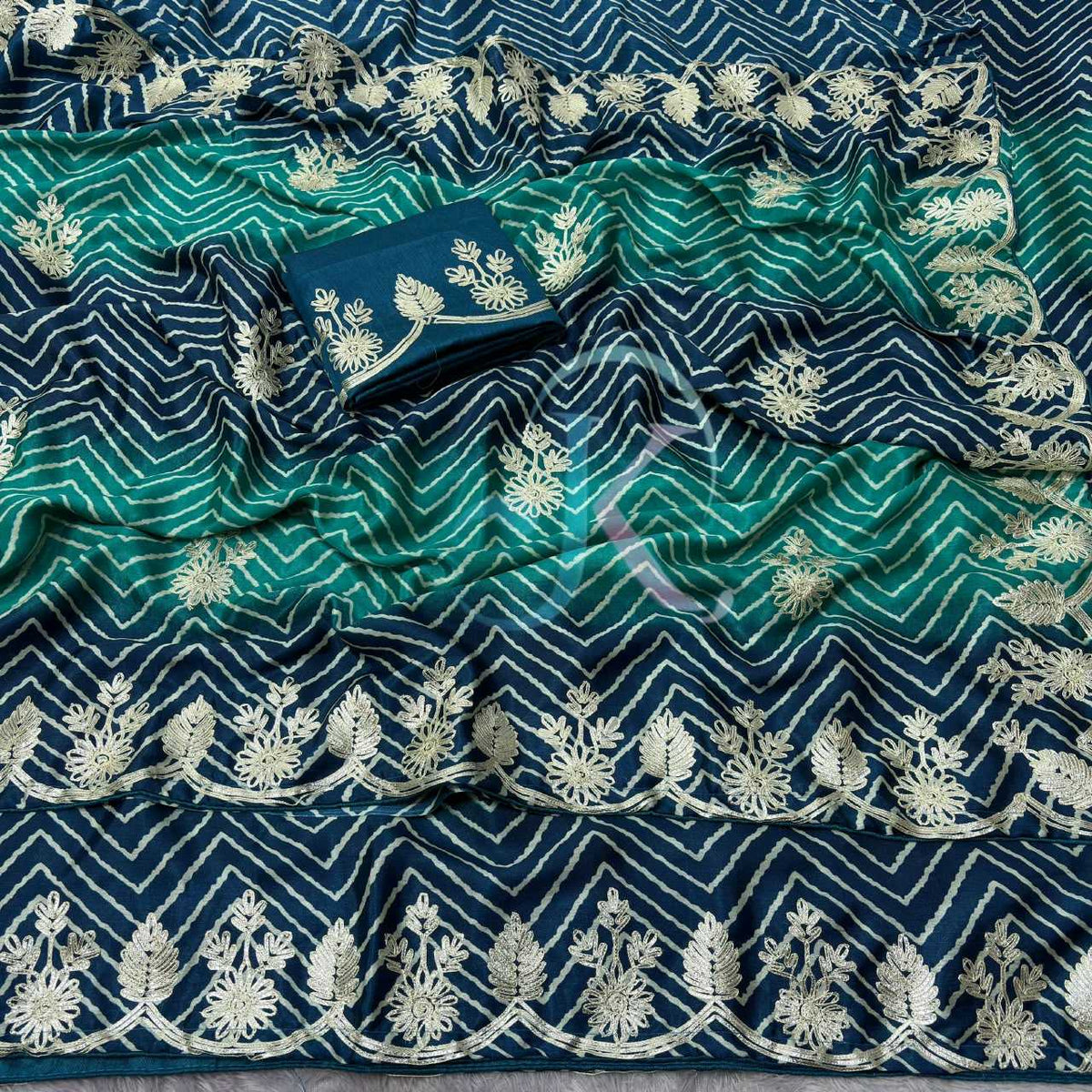 Ananya Chinon Silk Soft Saree