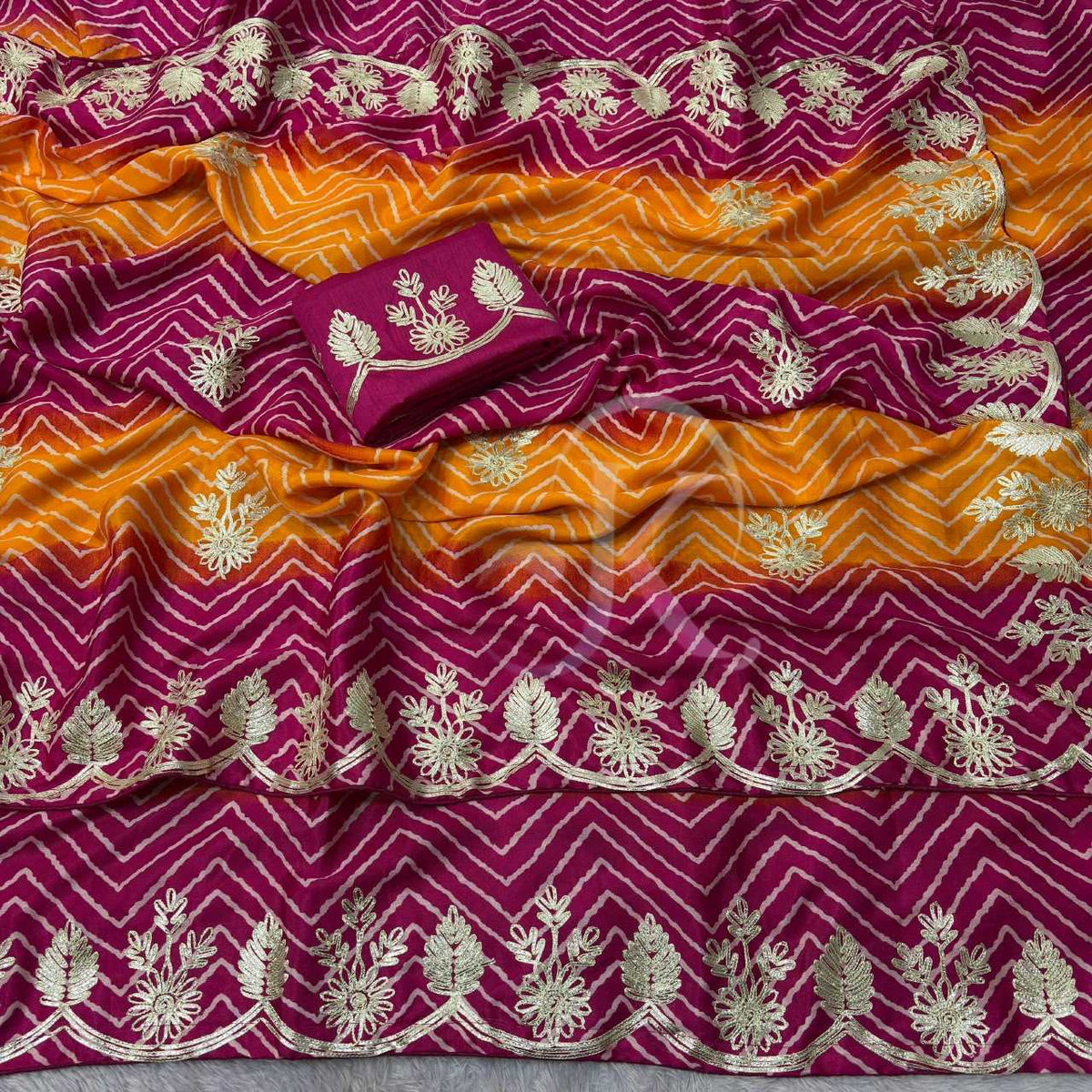 Ananya Chinon Silk Soft Saree