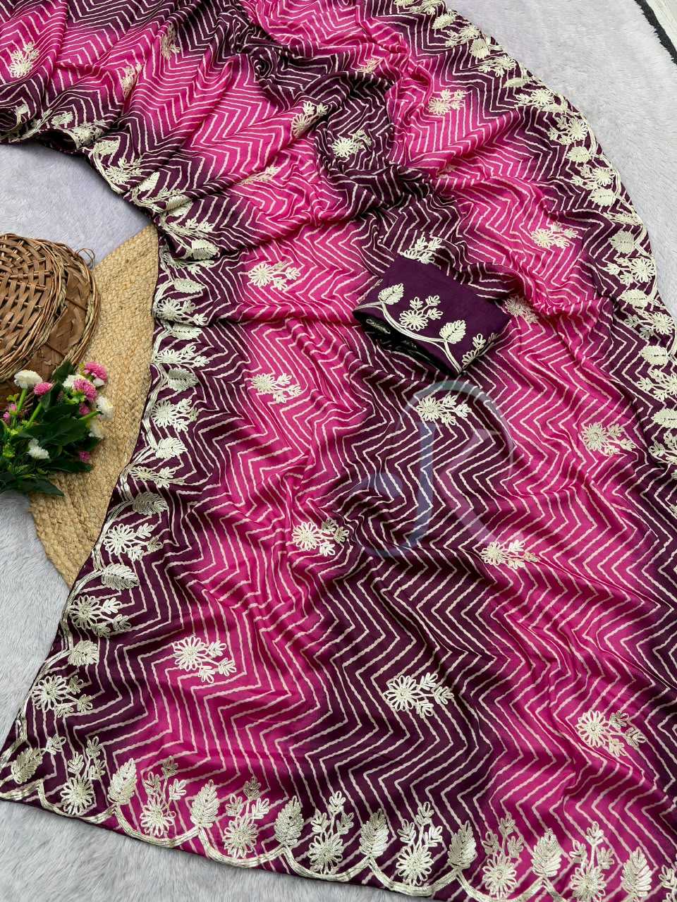 Ananya Chinon Silk Soft Saree