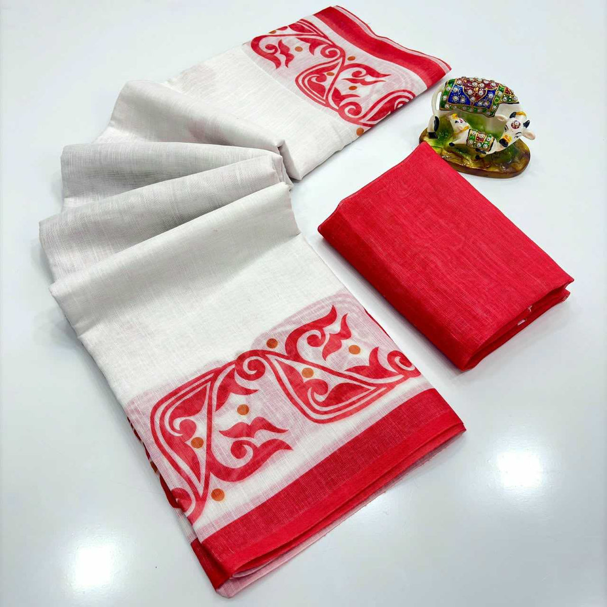 Anaya Cotton Printed Saree