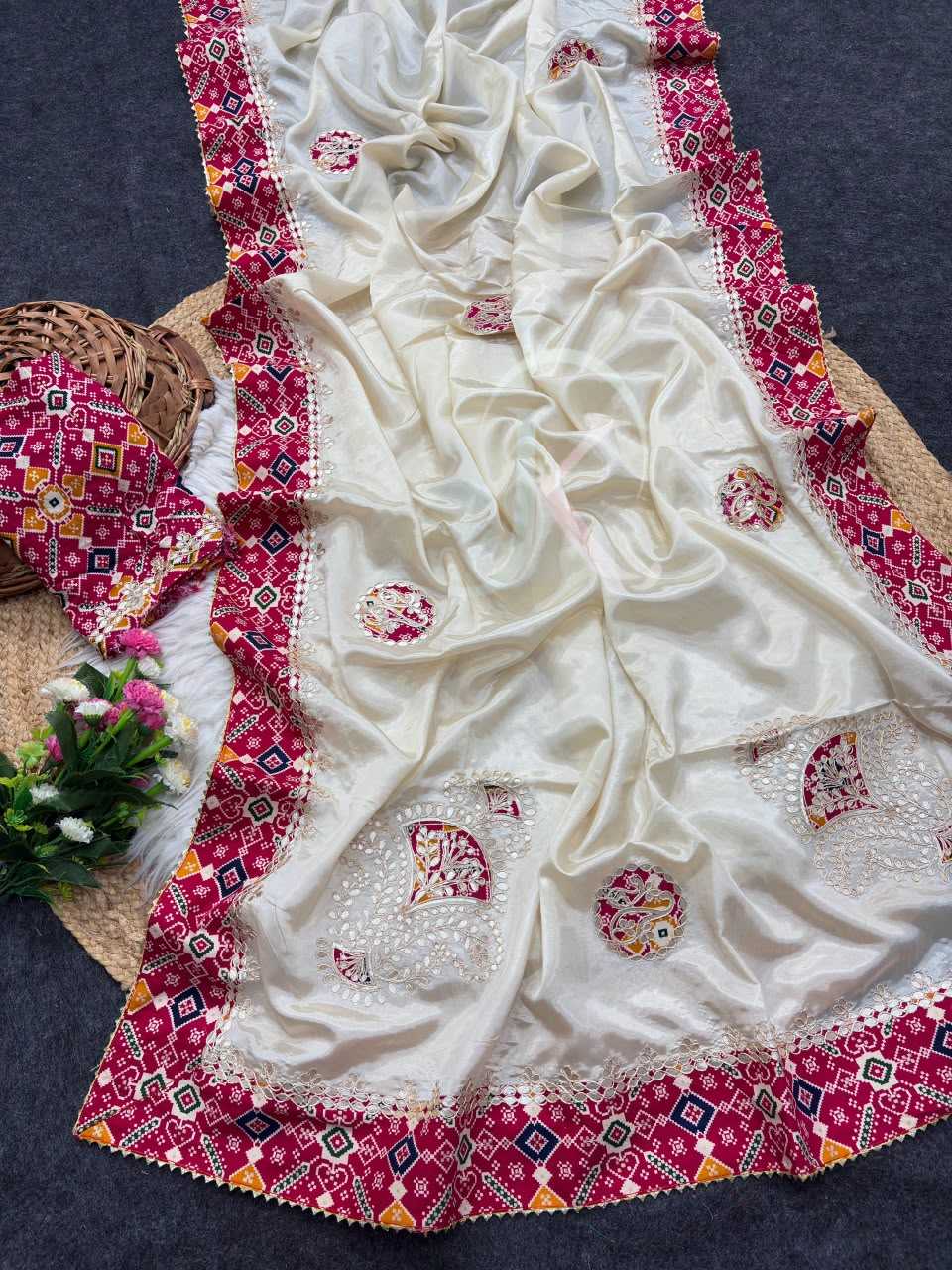 Anvi Crepe Silk Saree