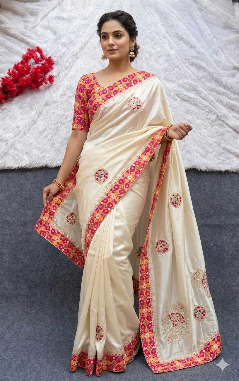 Anvi Crepe Silk Saree