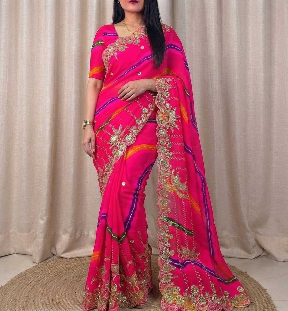 Avika Georgette Saree