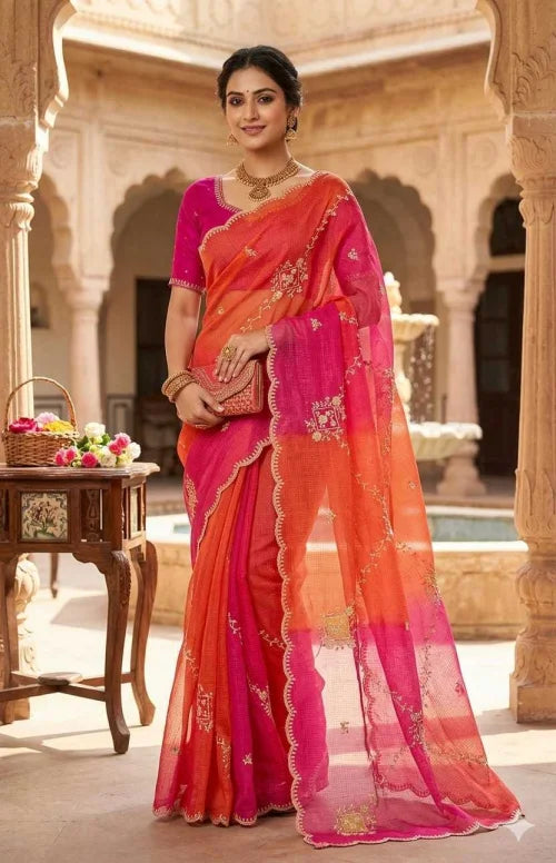 Heavy Silk Traditional Saree