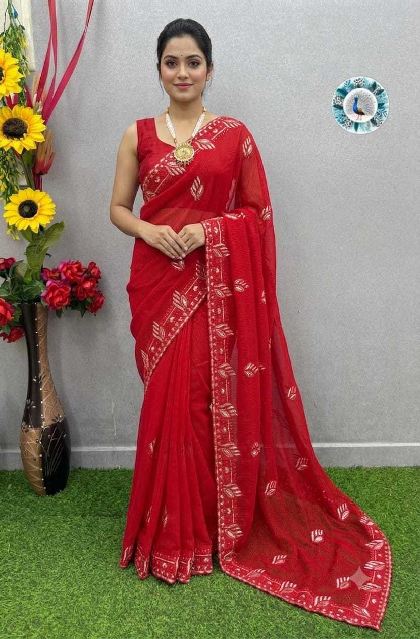 Viscose Sequence Saree 201